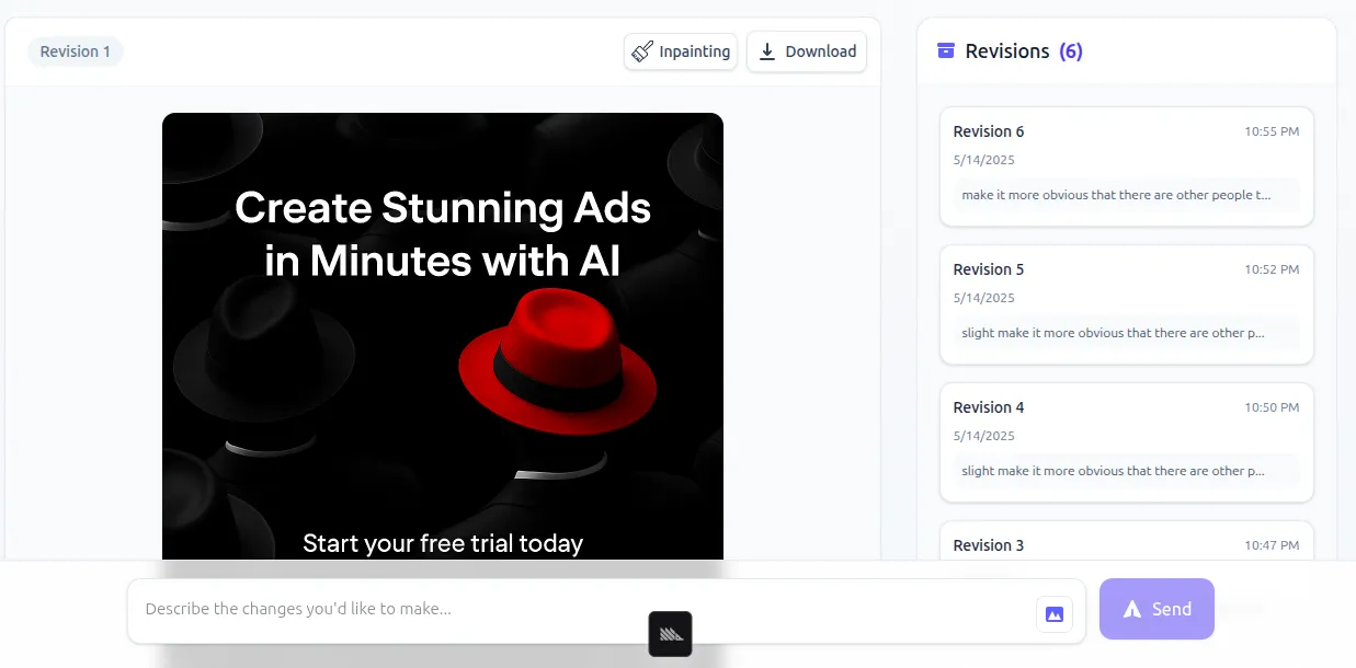Ad Variations Example